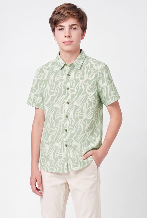 FAME FOREVER Boys Printed Shirt