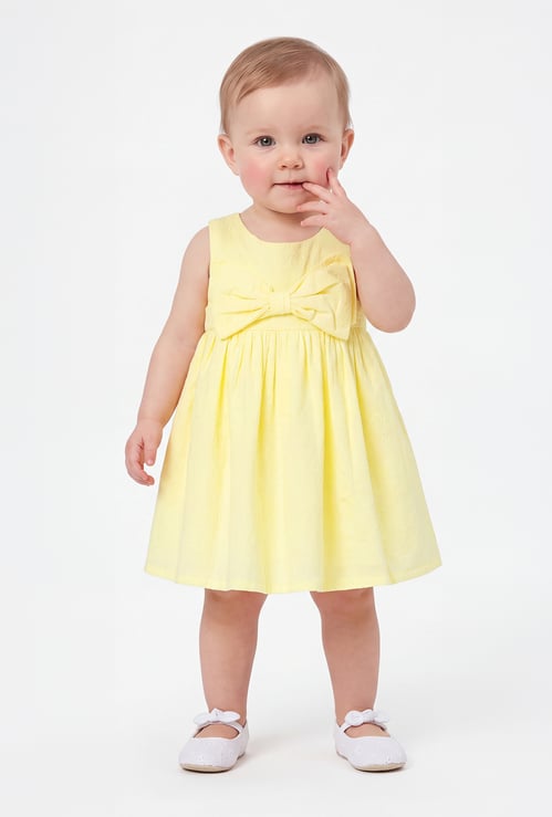 FAME FOREVER Girls Embroidered A-line Dress