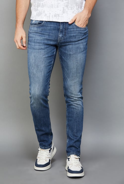 US POLO ASSN Washed Slim Tapered Jeans