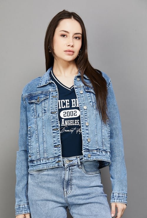 KRAUS Washed Denim Jacket