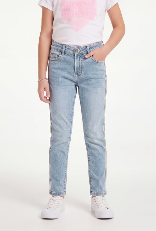 FAME FOREVER Girls Solid Jeans