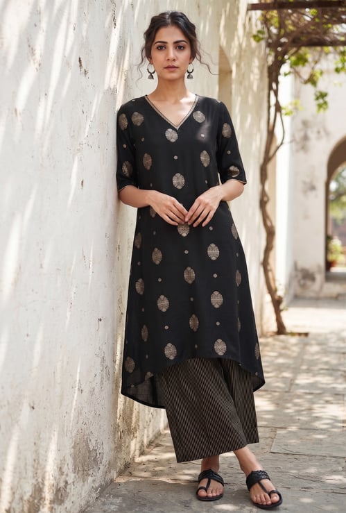 MELANGE Ethnic Motif Kurta Set