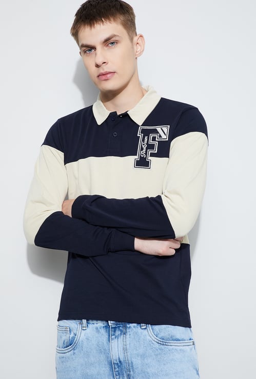 FAME FOREVER Colourblock Polo T-shirt