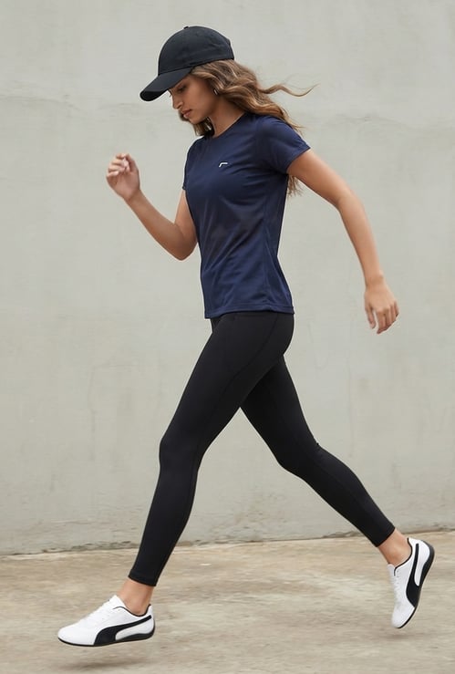 FAME FOREVER Solid Leggings
