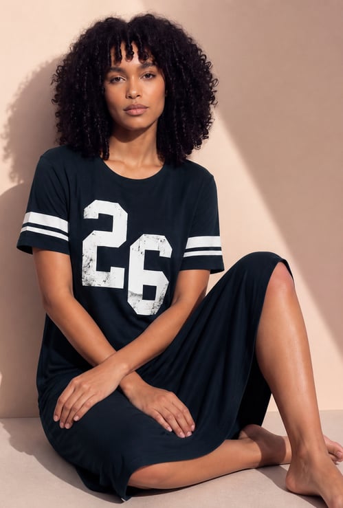 GINGER Printed Night Dress