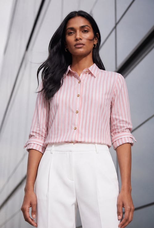 CODE CLASSIC Striped Shirt