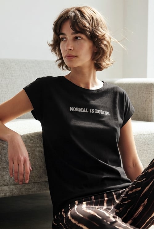 GINGER Normal Is Boring Lounge T-shirt