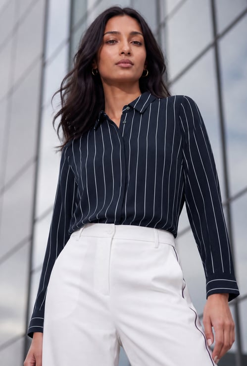 CODE CLASSIC Striped Shirt