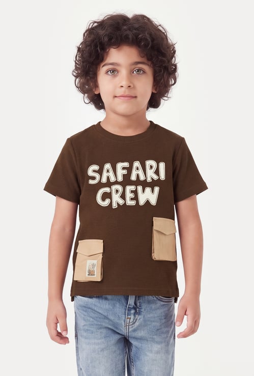 FAME FOREVER Boys Printed T-shirt