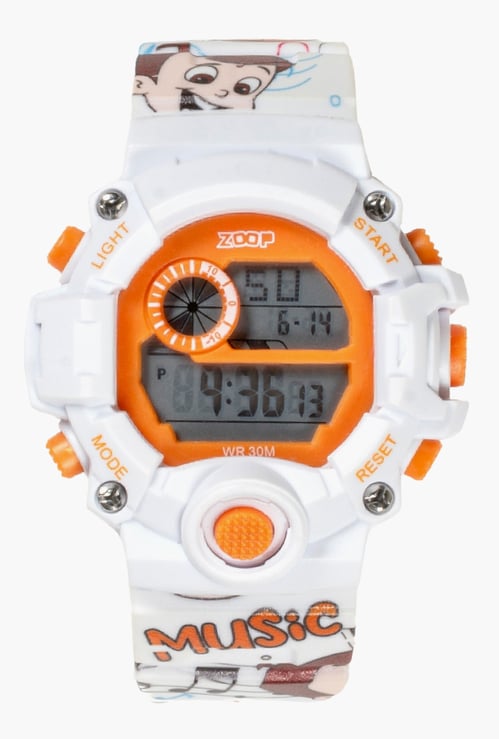 ZOOP Boys Character Digital Watch-16044PP09W
