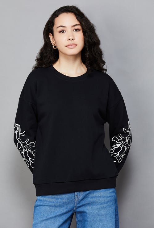 VERO MODA Printed Sweatshirt