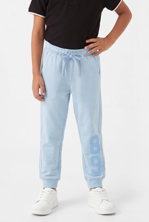 FAME FOREVER Boys Graphic Print Track Pants