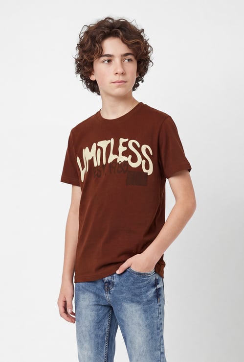FAME FOREVER Boys Graphic Print T-shirt