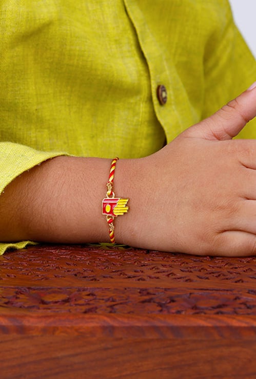 GIVA French Fries Design Rakhi