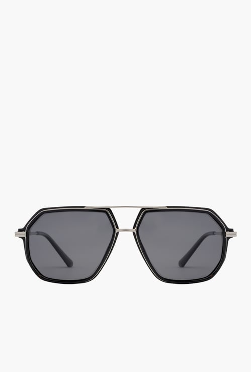 OPIUM Polarized Geometric Sunglasses - OP-10505-C04-58