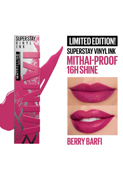 MAYBELLINE Superstay Vinyl Ink - Berry Barfi - 4.2g