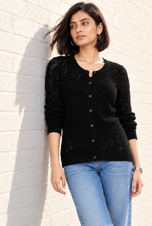MELANGE Knit Cardigan