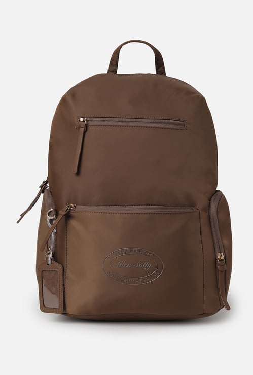 ALLEN SOLLY Multi Compartment Backpack