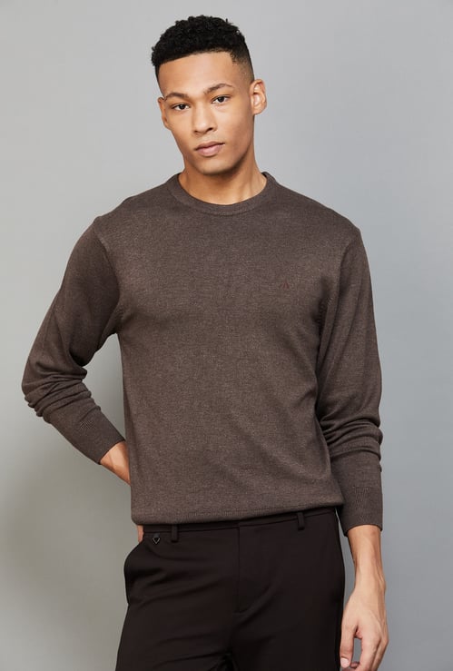 ARROW SPORT Solid Sweater