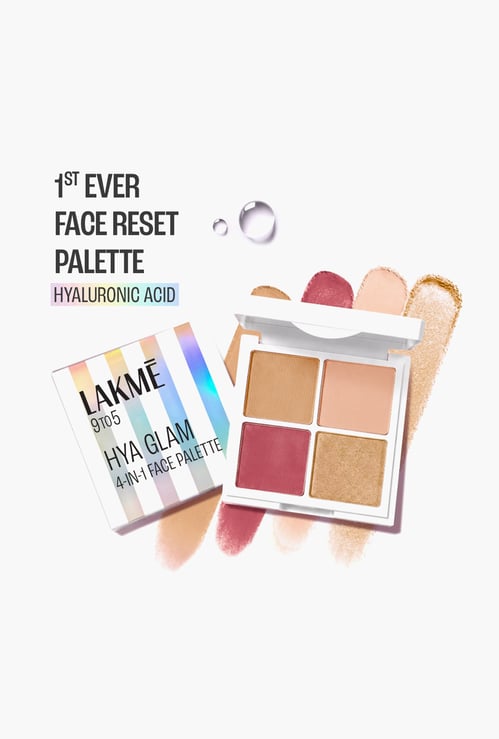 LAKME 9to5 HYA Glam 4-in-1 Face Palette - Warm Medium - 16 g