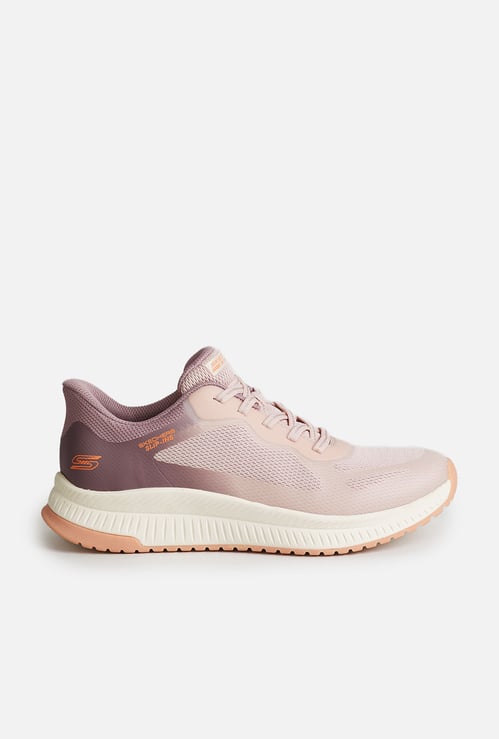 SKECHERS Bobs Squad Lace-Up Sneakers