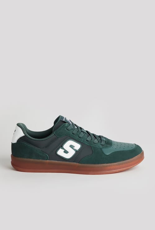 SKECHERS New Wave Cup Brand Applique Sneakers