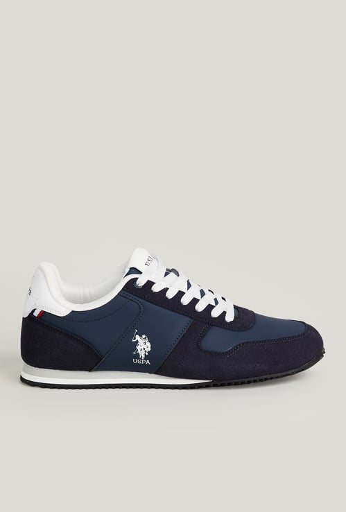 US POLO ASSN Panelled Lace-Up Sneakers