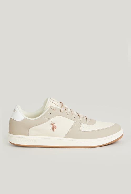 US POLO ASSN Colourblocked Lace-Up Sneakers