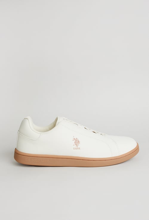 US POLO ASSN Solid Lace-Ups Sneakers
