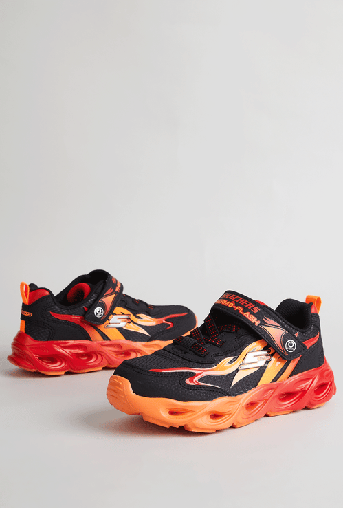 SKECHERS Boys Thermo-Flash Printed Sneakers