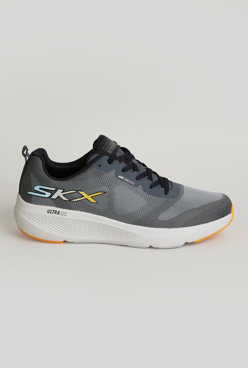 SKECHERS Ultra Go Run Elevate Mesh Knit Running Shoes