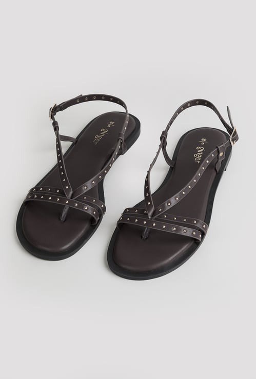 GINGER Studded Flats