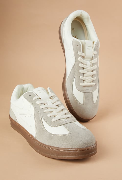FORCA Solid Lace-Up Shoes