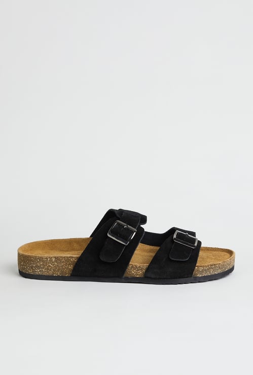 CODE Open-Toe Double Buckle Sandals