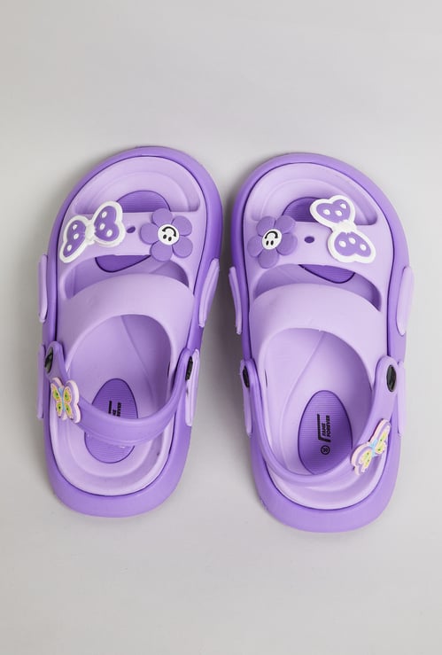 FAME FOREVER Girls Appliqued Sandals