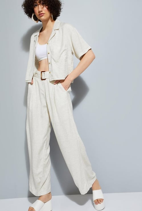 Brand  Premium Straight Solid Shirt