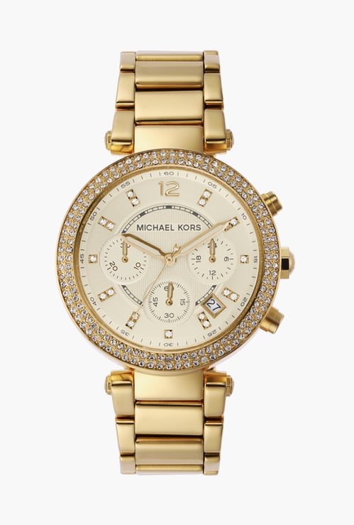 MICHAEL KORS Embellished Chronograph Watch - MK5354IT