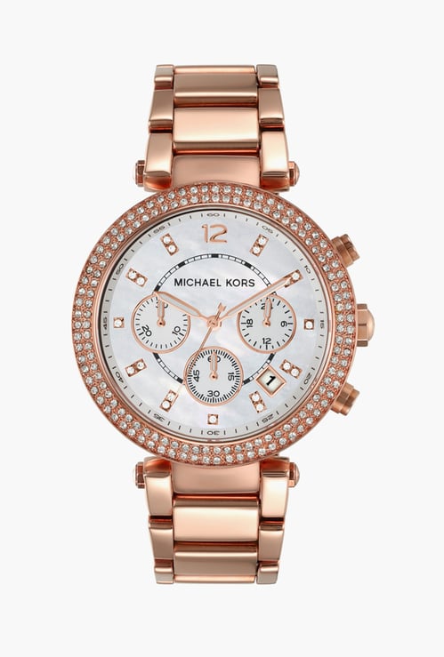 MICHAEL KORS Embellished Chronograph Watch - MK5491IT