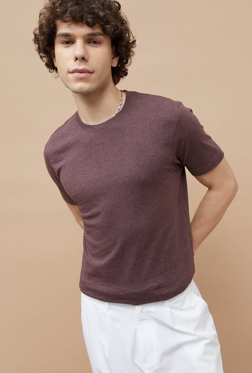 BOSSINI Solid T-shirt