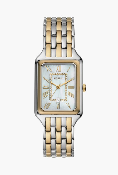 FOSSIL Raquel Women Embellished Analog Watch with Metal Strap - ES5305