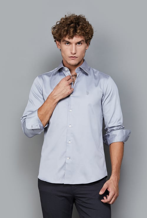 U.S. POLO ASSN. Solid Regular Fit Shirt
