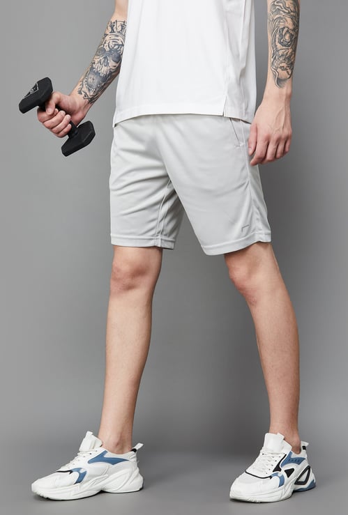 FAME FOREVER ACTIVE Men Solid Regular Fit Sports Shorts