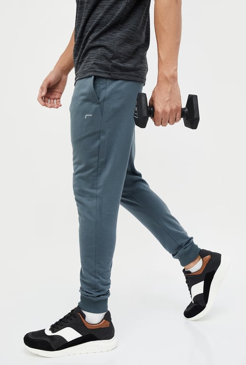 FAME FOREVER ACTIVE Men Solid Slim Fit Sports Joggers