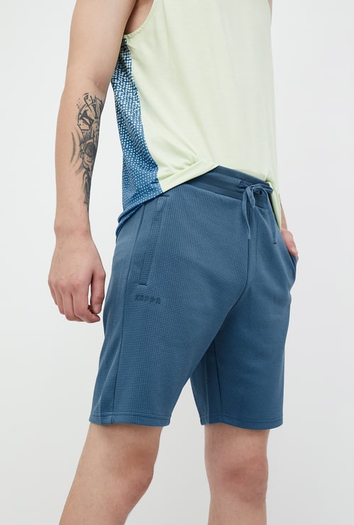 KAPPA Men Solid Regular Fit Shorts