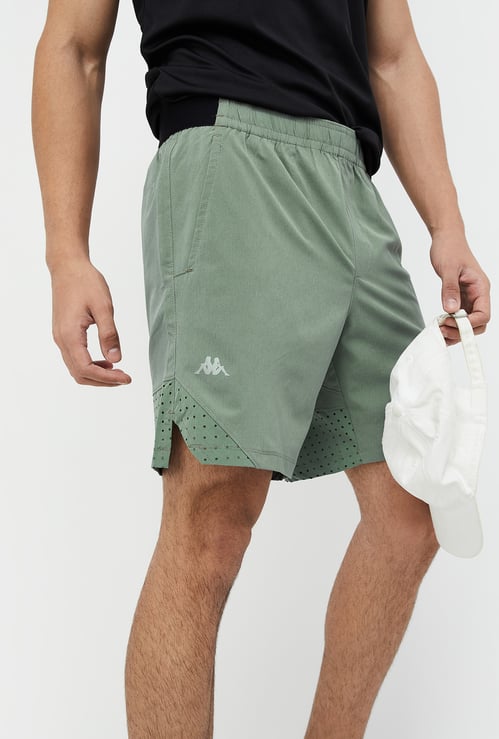 KAPPA Men Solid Regular Fit Active Shorts