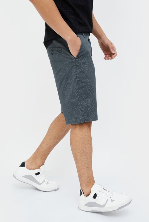 FAME FOREVER Men Printed Regular Fit Casual Shorts