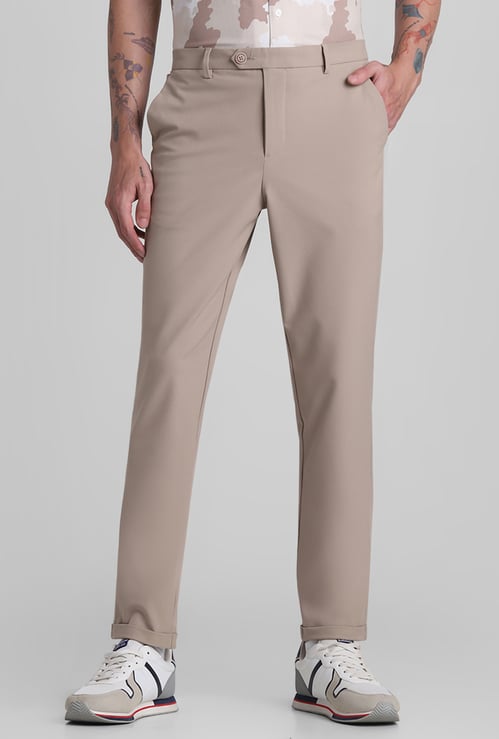 JACK & JONES Mid Rise Slim Tapered Trouser