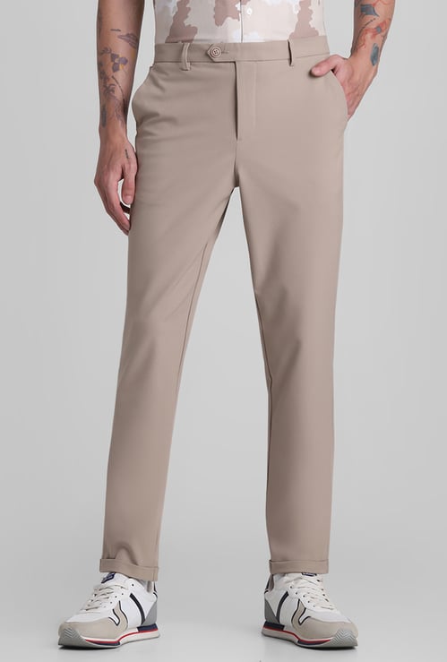 JACK & JONES Mid Rise Slim Tapered Trouser