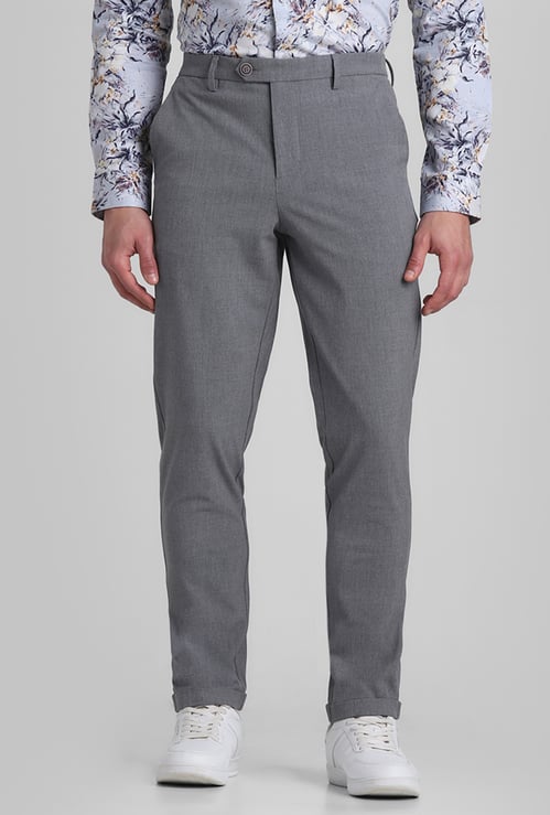 JACK & JONES Mid Rise Slim Tapered Trouser
