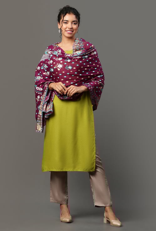 AURELIA Women Ethnic Motifs Printed Dupatta